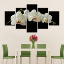 Tableau fleur sur toile orchidée