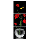 Tableau fleur vertical