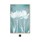 Tableau fleurs blanches