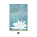 Tableau fleurs blanches