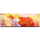 Tableau fleurs colorées