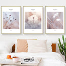 Tableau fleurs en photo