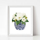 Tableau fleurs en vase