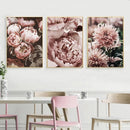 Tableau fleurs pivoines