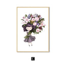 Tableau fleurs pour filles