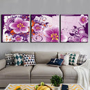 Tableau fleurs quilling