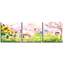 Tableau jardin fleuri