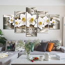 Tableau orchidées blanches