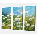 Tableau peinture marguerite