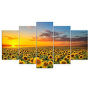 Tableau tournesol moderne