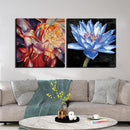 Tableaux fleurs originaux