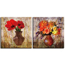 Tableaux peintures bouquets de fleurs