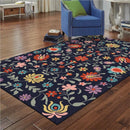 Tapis design fleurs