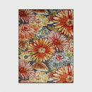 Tapis fleuri antidérapant