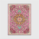 Tapis fleuri fille