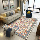 Tapis fleuri roumain